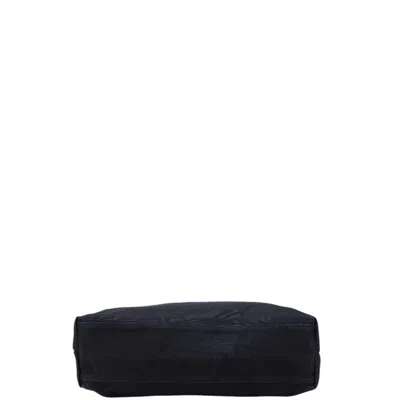 Pre-owned Gucci Black White Canvas Tote Bag () In Multi