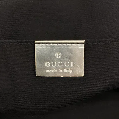 Pre-owned Gucci Blue Gray Silver Canvas Tote Bag ()