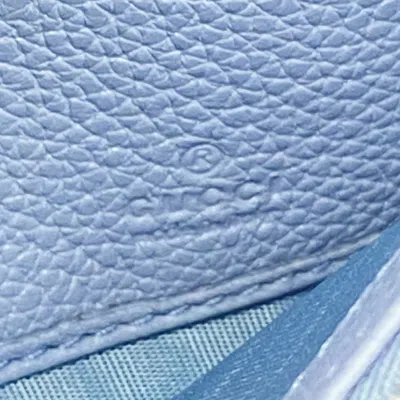 Pre-owned Gucci Blue Leather Long Wallet (bi-fold) ()