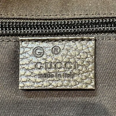Pre-owned Gucci Brown Canvas Backpack ()