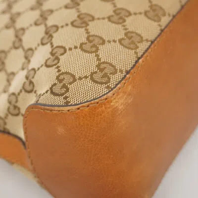 Pre-owned Gucci Brown Canvas Shoulder Bag ()