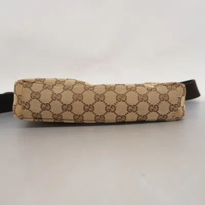 Pre-owned Gucci Brown Canvas Shoulder Bag ()