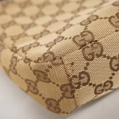 Pre-owned Gucci Brown Canvas Shoulder Bag ()