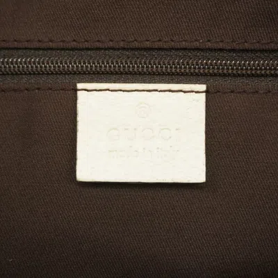 Pre-owned Gucci Brown Canvas Shoulder Bag ()