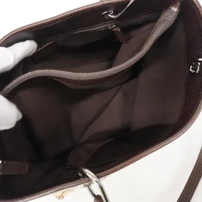 Pre-owned Gucci Brown Canvas Tote Bag ()