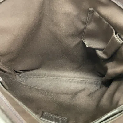 Pre-owned Gucci Brown Denim Shoulder Bag ()