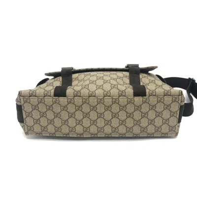 Pre-owned Gucci Brown Gg Canvas Shoulder Bag ()