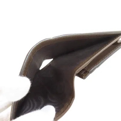 Pre-owned Gucci Brown Gg Supreme Wallet (bi-fold) ()