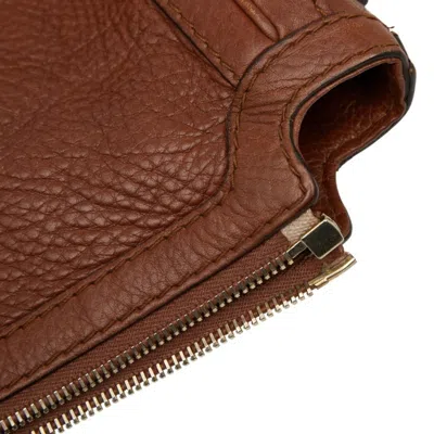 Pre-owned Gucci Brown Leather Shoulder Bag ()