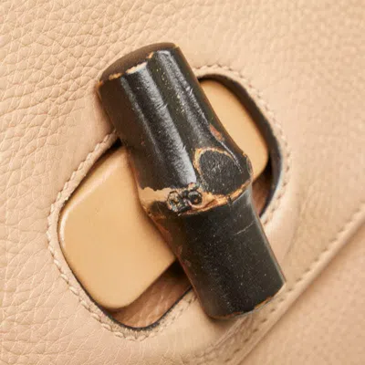 Pre-owned Gucci Brown Leather Shoulder Bag Tote Bag ()