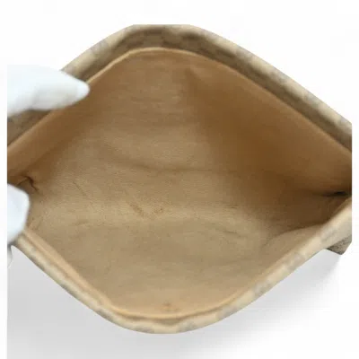 Pre-owned Gucci Brown Pvc Clutch Bag Pouch ()