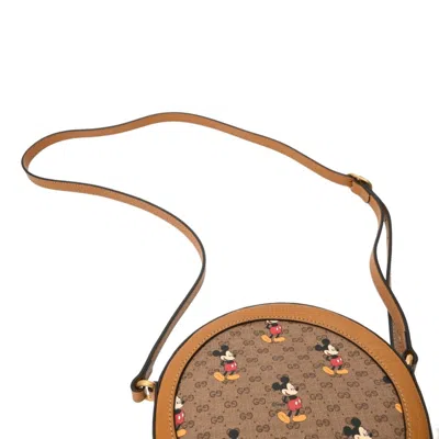 Pre-owned Gucci Brown Pvc Leather Shoulder Bag ()