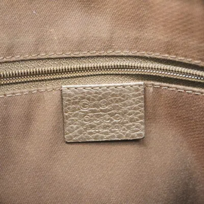 Pre-owned Gucci Brown Nylon Shoulder Bag ()