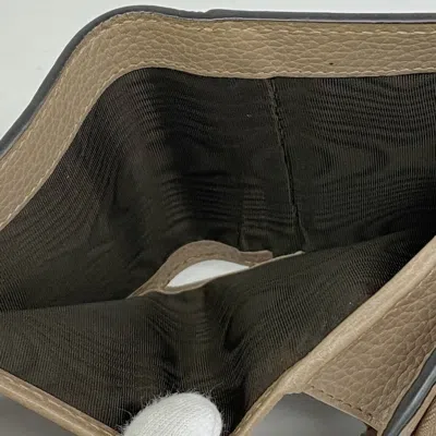 Pre-owned Gucci Brown Pvc Leather Wallet (bi-fold) ()