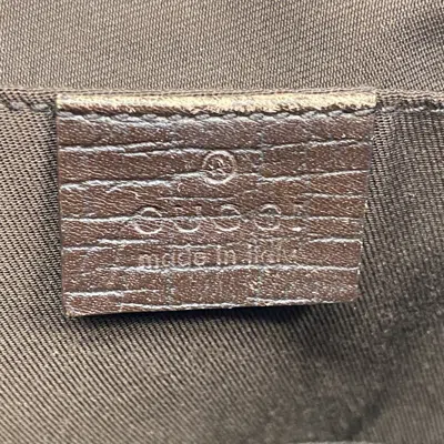 Pre-owned Gucci Brown Pvc Shoulder Bag ()