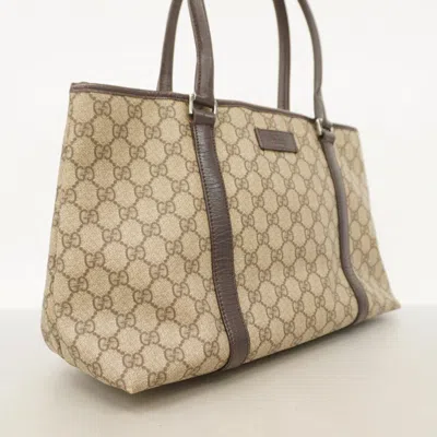 Pre-owned Gucci Brown Pvc Tote Bag ()