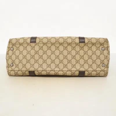 Pre-owned Gucci Brown Pvc Tote Bag ()