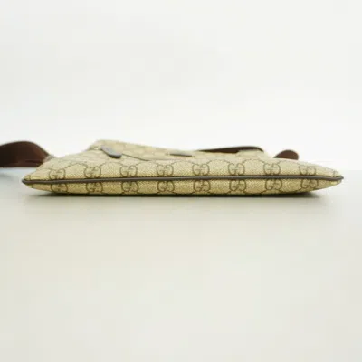 Pre-owned Gucci Brown Pvc Shoulder Bag ()