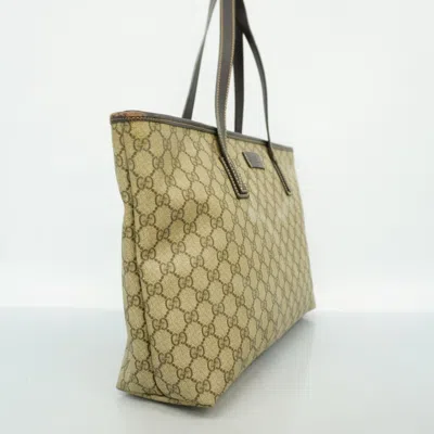 Pre-owned Gucci Brown Pvc Tote Bag ()