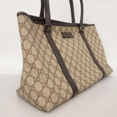 Pre-owned Gucci Brown Pvc Tote Bag ()