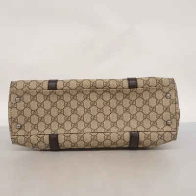 Pre-owned Gucci Brown Pvc Tote Bag ()
