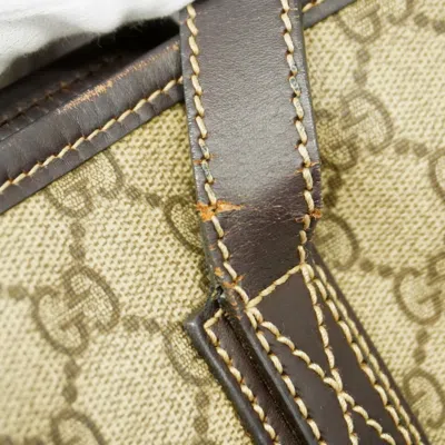 Pre-owned Gucci Brown Pvc Tote Bag ()