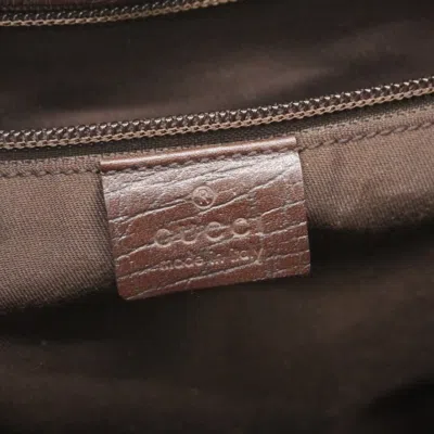 Pre-owned Gucci Brown Pvc Tote Bag ()