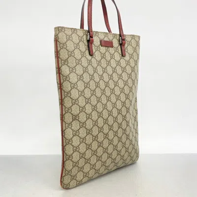 Pre-owned Gucci Brown Pvc Tote Bag ()