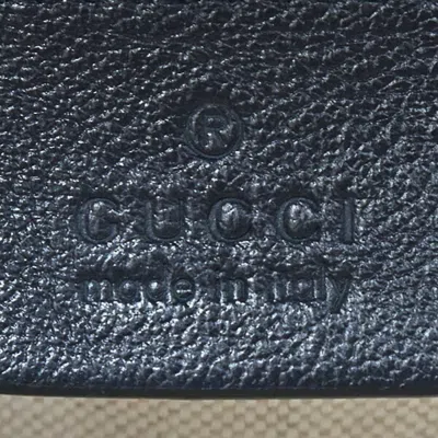 Pre-owned Gucci Gg Marmont Blue Canvas Shoulder Bag ()