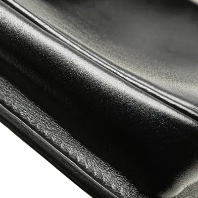 Pre-owned Gucci Gg Marmont Black Leather Shoulder Bag ()