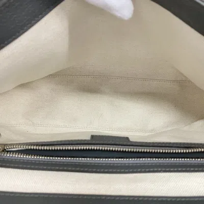 Pre-owned Gucci Gray Pvc Shoulder Bag ()