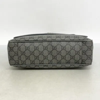 Pre-owned Gucci Gray Pvc Shoulder Bag ()