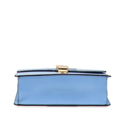 Pre-owned Gucci Light Blue Leather Shoulder Bag ()