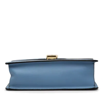Pre-owned Gucci Light Blue Leather Shoulder Bag ()
