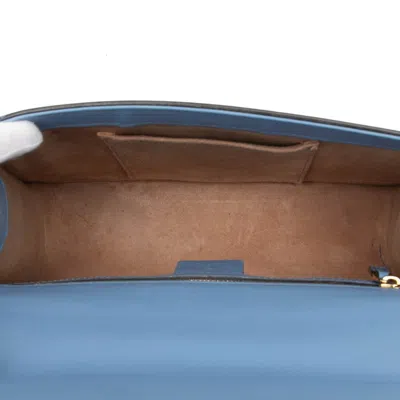 Pre-owned Gucci Light Blue Leather Shoulder Bag ()