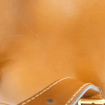 Pre-owned Gucci Light Brown Leather Backpack ()