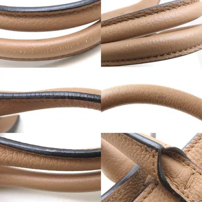 Pre-owned Gucci New Jackie Beige Leather Tote Bag () In Sand