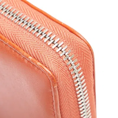 Pre-owned Gucci Red Color Leather Long Wallet (bi-fold) ()