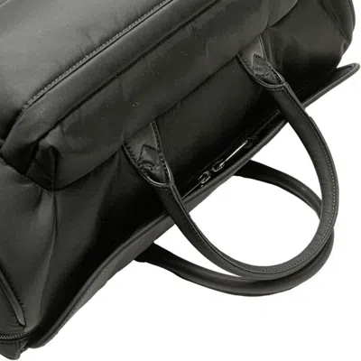 Pre-owned Gucci Sherry Line Black Nylon Handbag Shoulder Bag ()