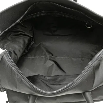 Pre-owned Gucci Sherry Line Black Nylon Handbag Shoulder Bag ()