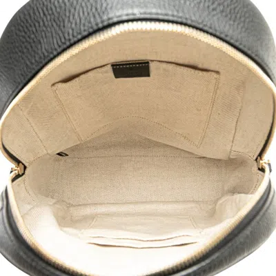 Pre-owned Gucci Soho Black Leather Backpack ()