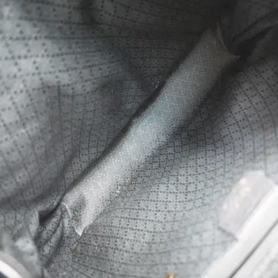 Pre-owned Gucci Vintage Bamboo Backpack Leather Black Leather Backpack Bag ()