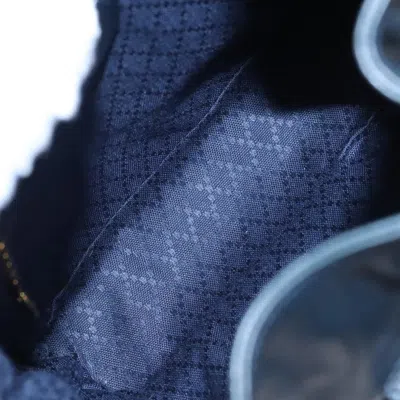 Pre-owned Gucci Vintage Bamboo Backpack Leather Black Leather Backpack Bag ()