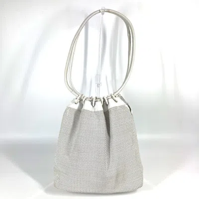 Pre-owned Gucci White Leather Pouch Shoulder Bag ()