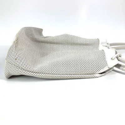 Pre-owned Gucci White Leather Pouch Shoulder Bag ()