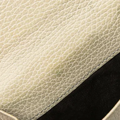 Pre-owned Gucci White Leather Wallet (bi-fold) ()