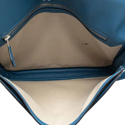 Pre-owned Hermes Azur Light Blue Shoulder Bag ()
