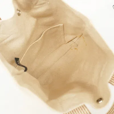 Pre-owned Hermes Beige Canvas Tote Bag () In Sand