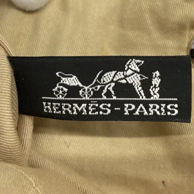 Pre-owned Hermes Beige Leather Tote Bag () In Sand