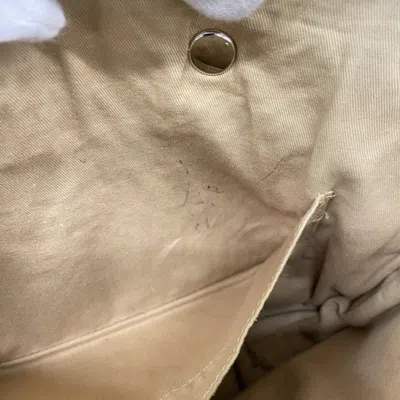 Pre-owned Hermes Beige Leather Tote Bag () In Sand